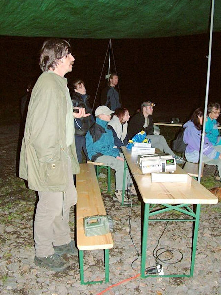 Evropská noc pro netopýry 3. září 2004 - přednáška.