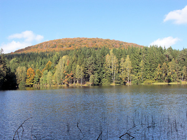 Der Hraniční rybník (Waldsteinteich).