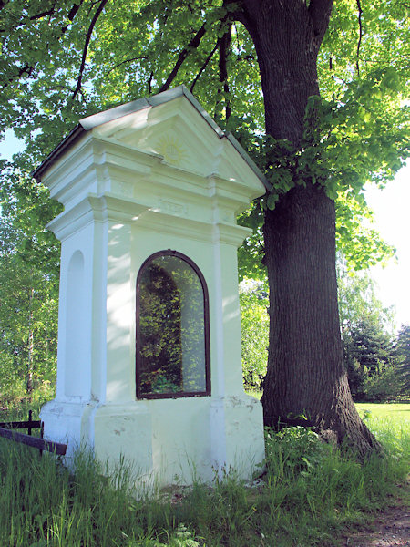 Tříkrálová kaple v osadě Na Sedle.
