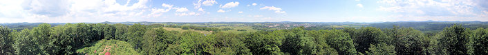 Panoramic View from the Dymník. Panoramic View from the Dymník.