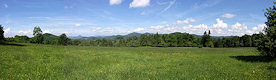 View from the Klučky to the Northwest. View from the Klučky to the Northwest.
