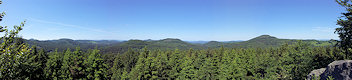 View from the Konopáč to the West. View from the Konopáč to the West.