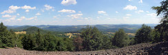 View from the Studenec to the Southeast. View from the Studenec to the Southeast.