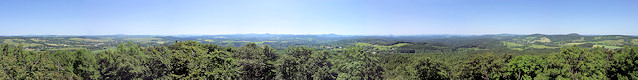 Panoramic View from the Vlčí hora. Panoramic View from the Vlčí hora.