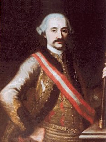 Generál jezdectva František hrabě Nádasdy.