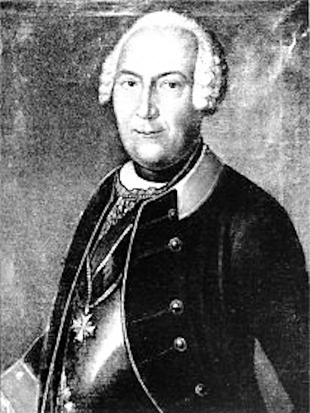 Generálmajor Nikolaus Lorenz von Puttkamer.