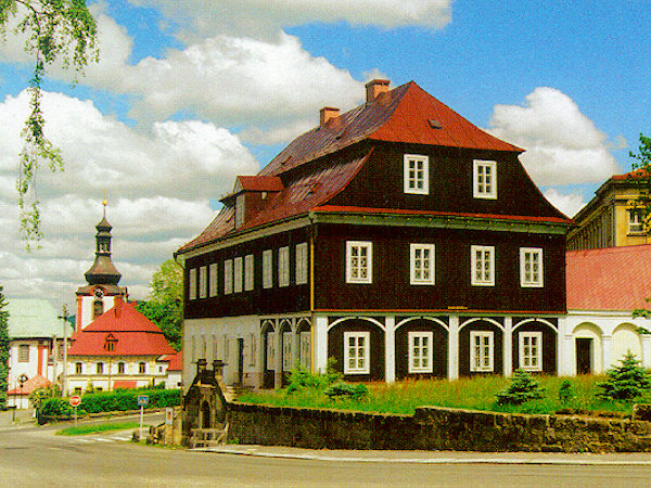 Glasmuseum in Kamenický Šenov /Steinschönau/.