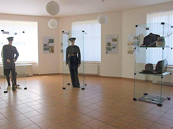 Výstava o finanční stráži ve Cvikově.