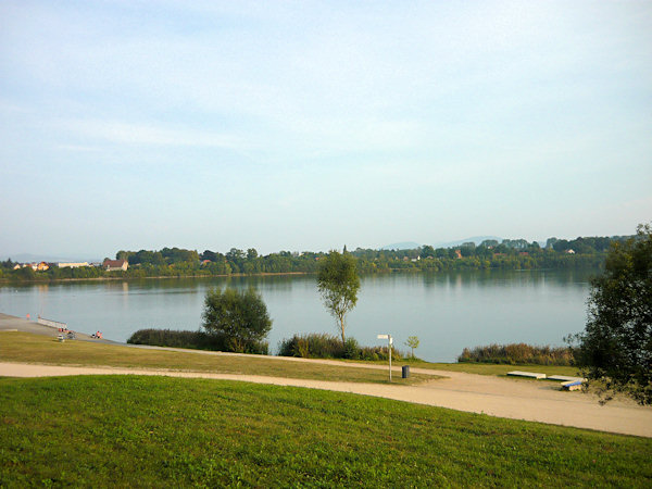 Olbersdorfské jezero, vzniklé zatopením starého uhelného dolu, se dnes využívá k rekreaci.