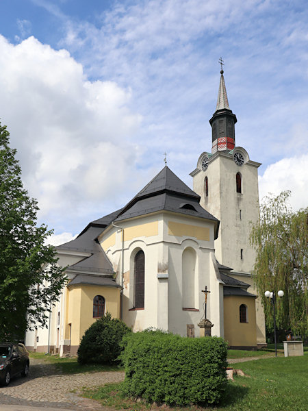 Kostel sv. Alžběty.