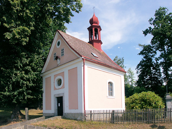 Kaple sv. Jana Křtitele.