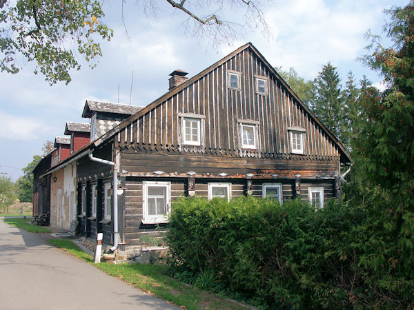 Holzhaus in Růžové (Rosenthal).