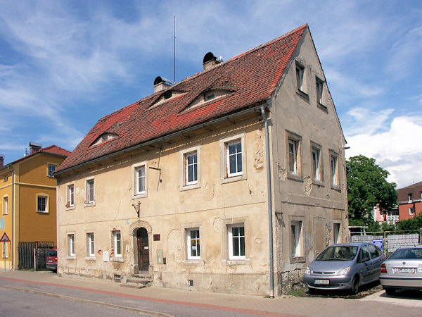 Památkově cenný dům č.p. 93 v Žitavské ulici.