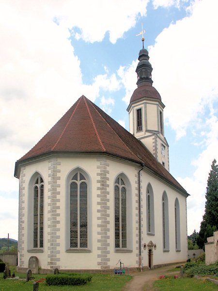 Kostel, postavený v letech 1705-1711.
